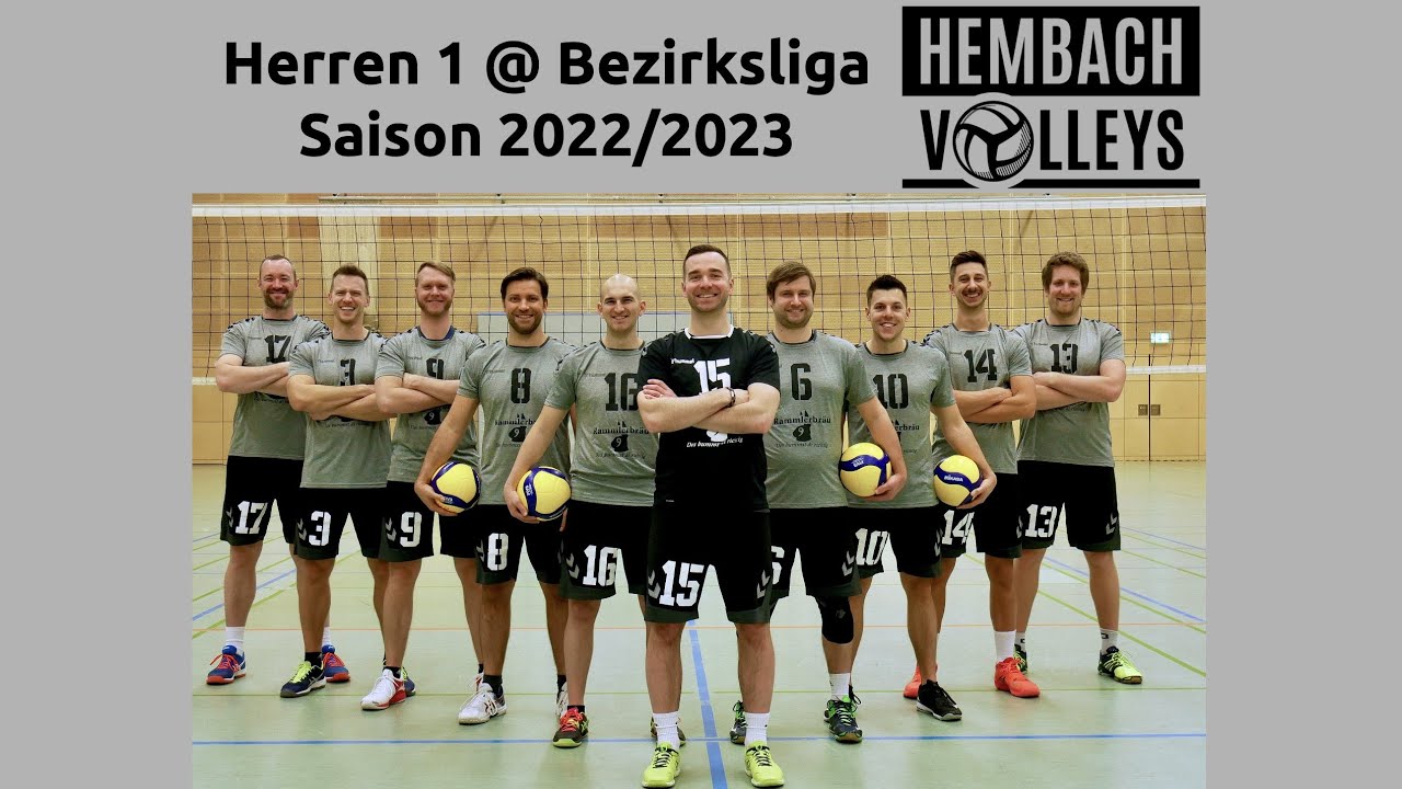 Hembach Volleys Herren 1 - TSV 1860 Wei&szlig;enburg - Bezirksliga Mfr - 28.01.2023