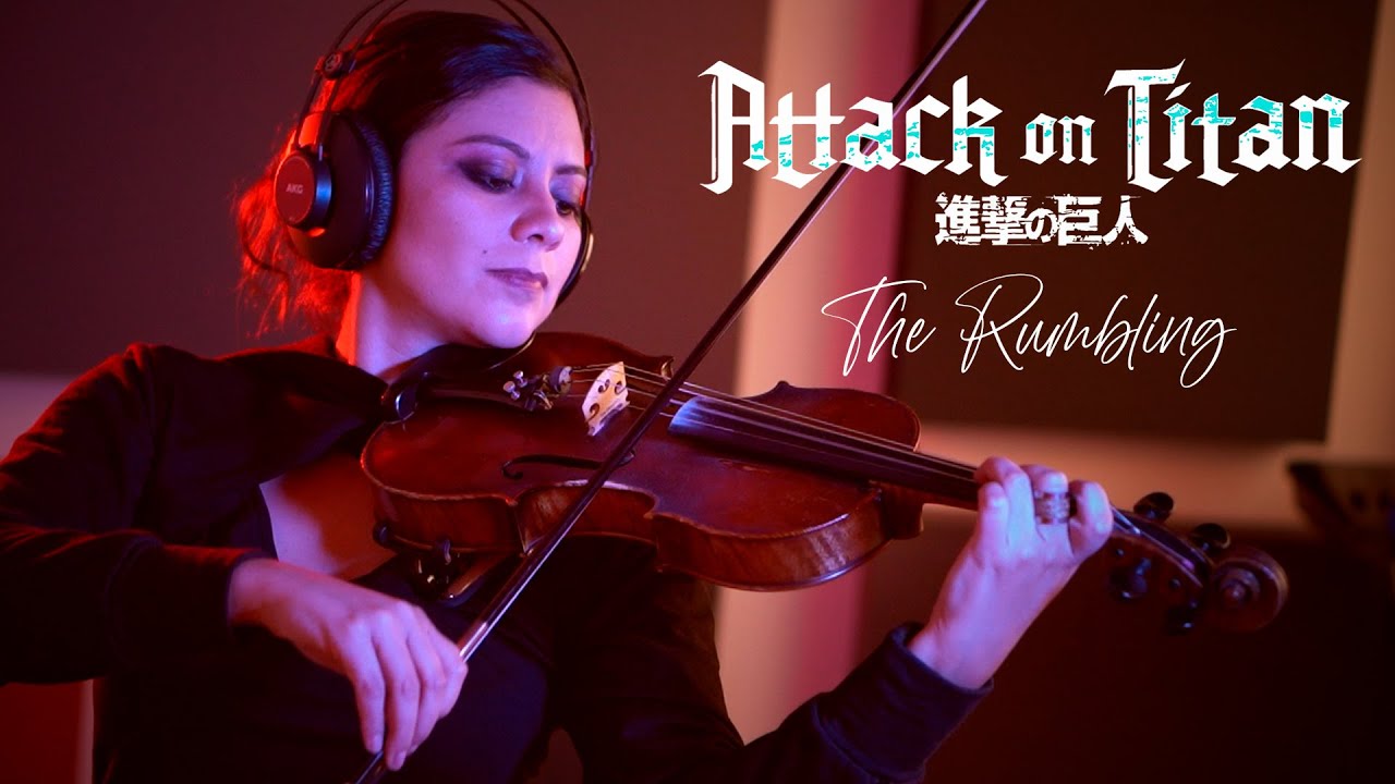 Attack on Titan (THE RUMBLING) ❤  VIOLIN ANIME COVER!