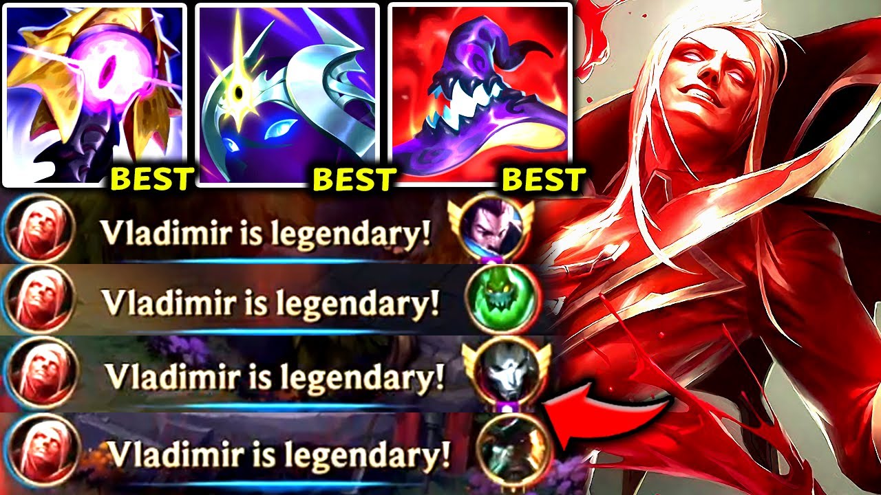 VLADIMIR TOP IS A GODLIKE S+ TIER OFF-META PICK! (VERY STRONG) - 2025 Vladimir TOP Gameplay Guide