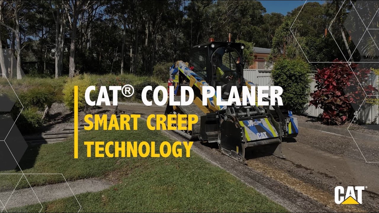 Cat®  Cold Planer with SMART Creep Customer Story (Australia)
