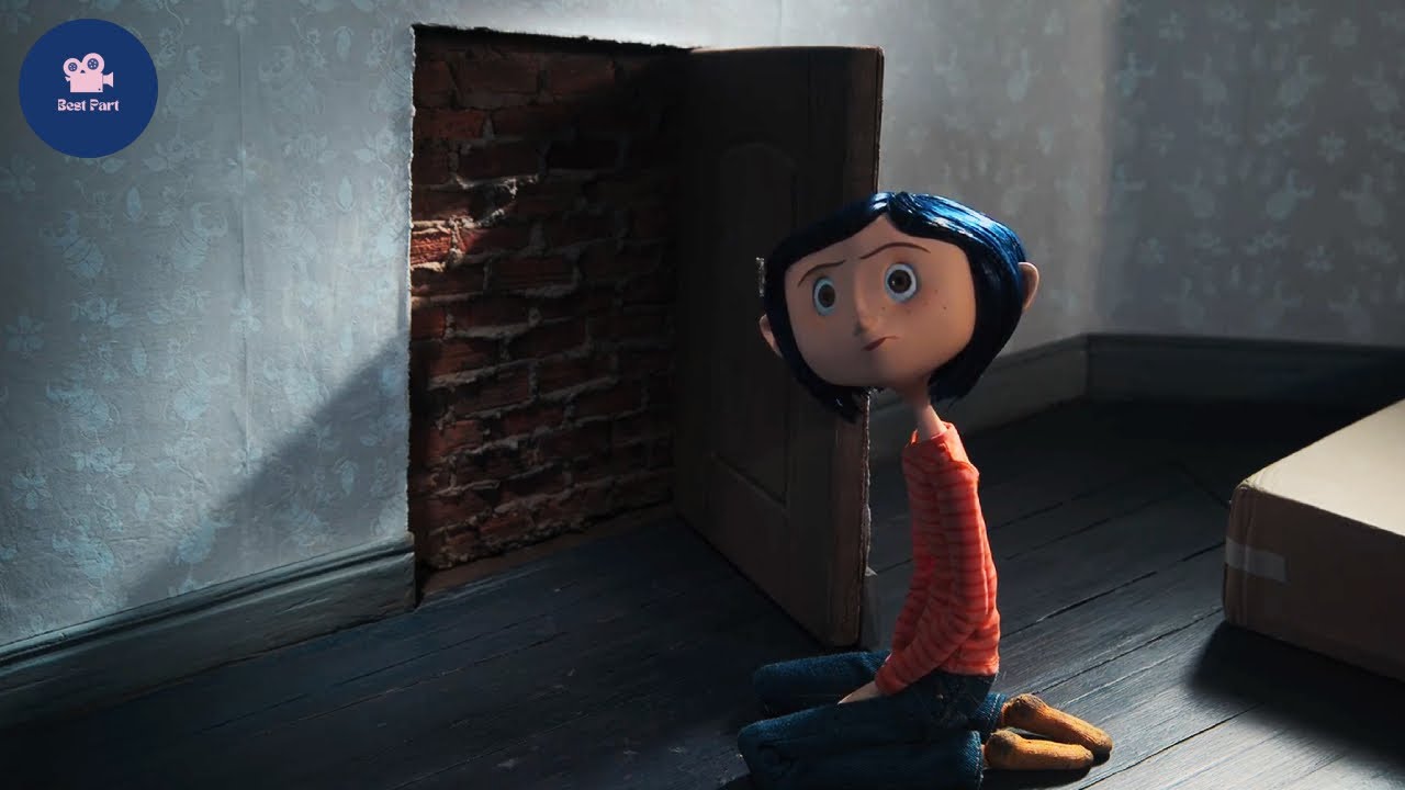 Coraline (2009) - Coraline looked around the house and found tiny doors | Best Part