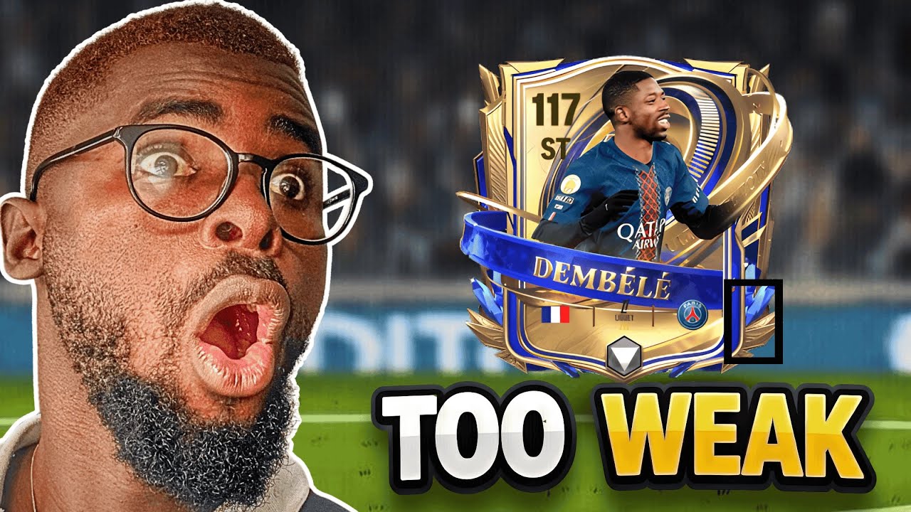 117 UTOTY Dembele is UNSTOPPABLE… If no one TACKLES him 😭 | Schrodinjer FC Mobile