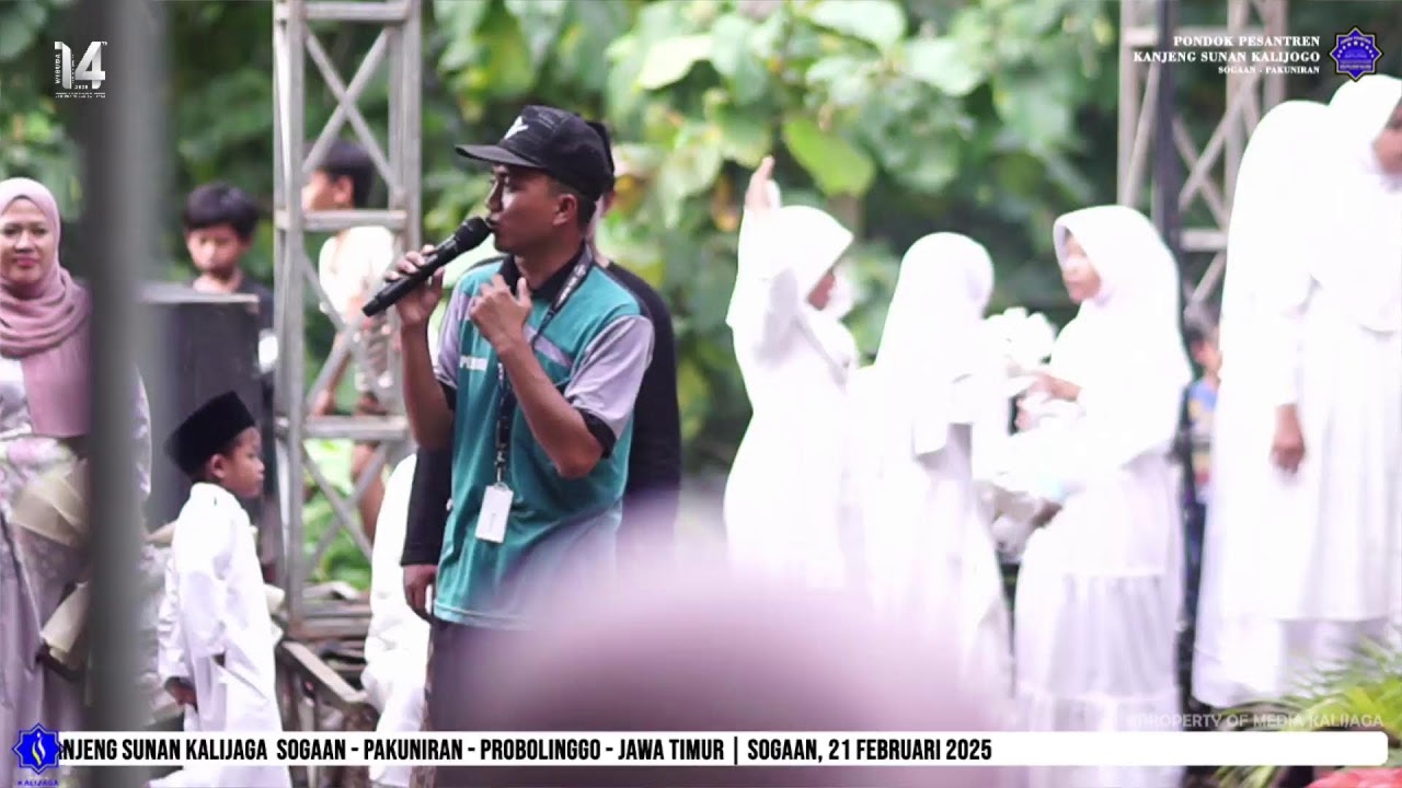 PRA ACARA WISUDA KHOTMIL QUR'AN BINNADZHOR KE 14 PONDOK PESANTREN KANJENG SUNAN KALIJAGA