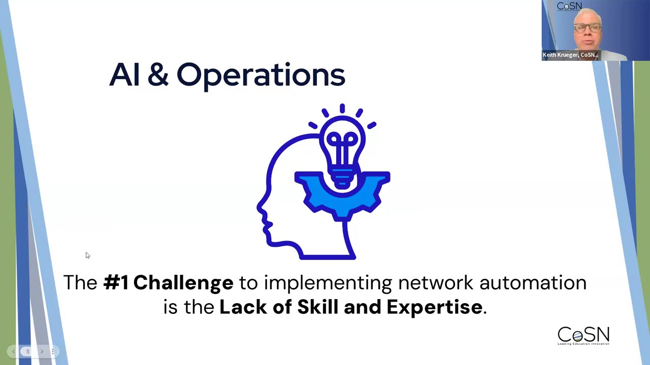 AI, Automation, and the Future of K–12 Networks Insights from CoSN’s Latest Survey Webinar