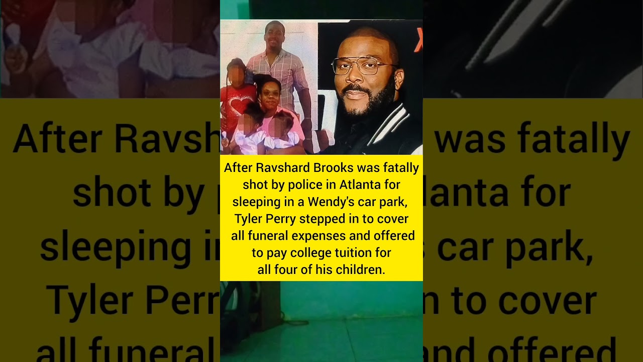 Tyler Perry covers funeral costs & college tuition for Rayshard Brooks' #tylerperry #artist #viral