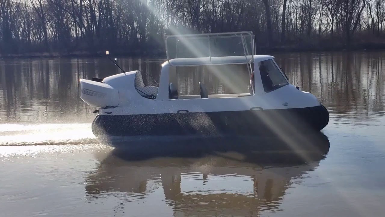 Model 8613 Hovercraft Engine Testing