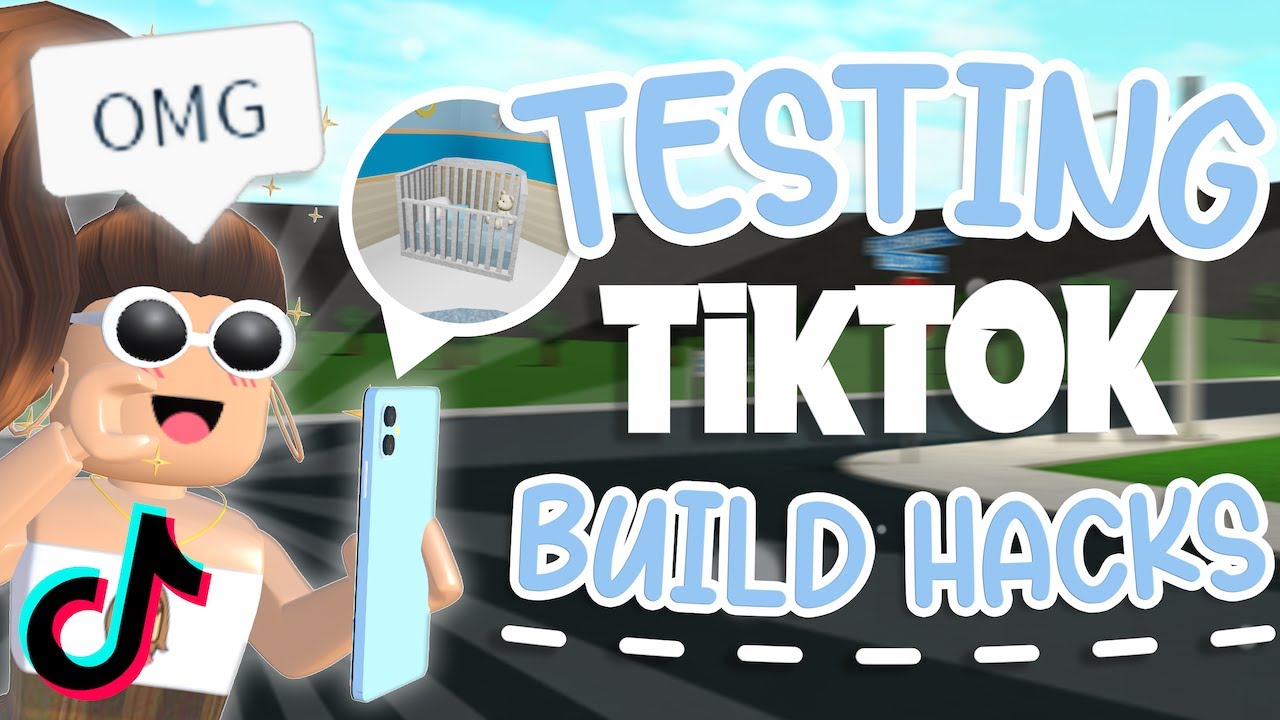 Testing Viral TIKTOK Build Hacks (BLOXBURG)