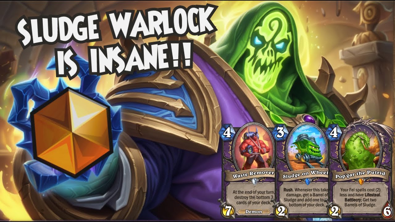 Sludge Warlock is DISGUSTING! Hearthstone Meta Monday!