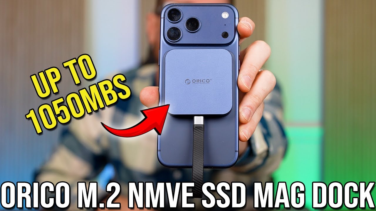Док-станция Orico MagSafe для iPhone 8-в-1 с HDMI, USB, M.2 и NVMe