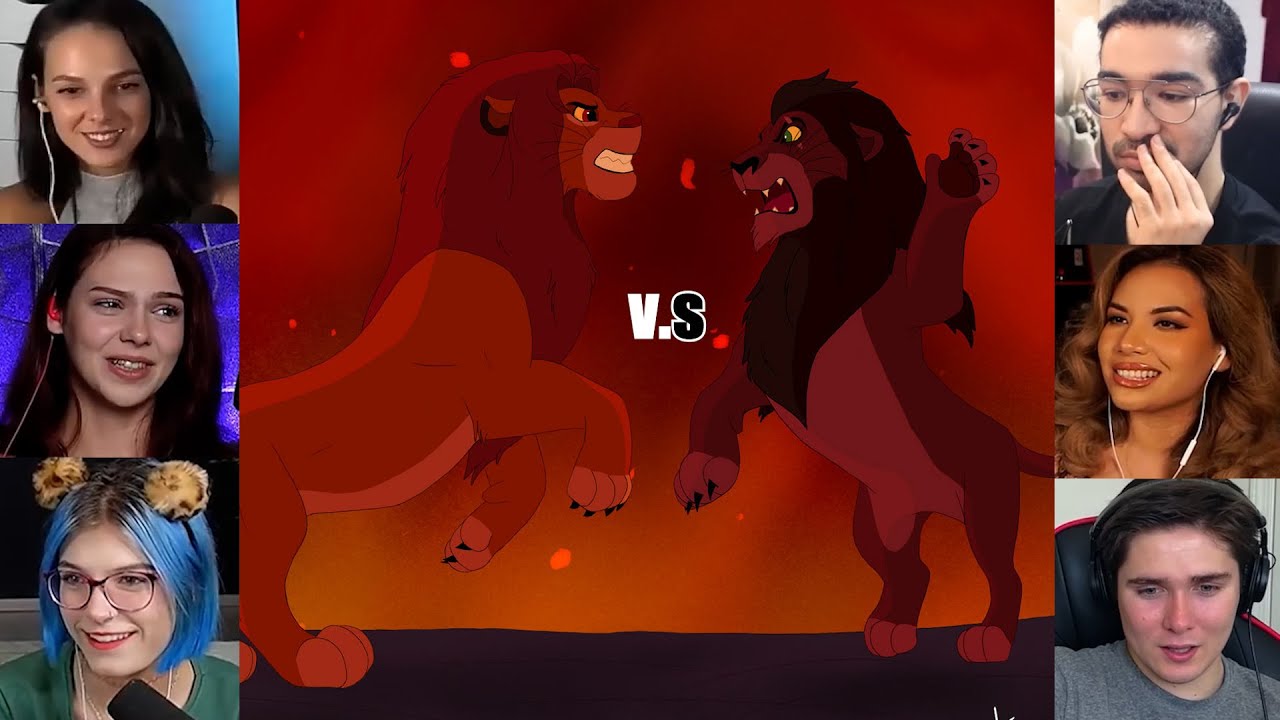 Simba vs Scar | The Lion King : 1994 | Reaction Mashup | #thelionking