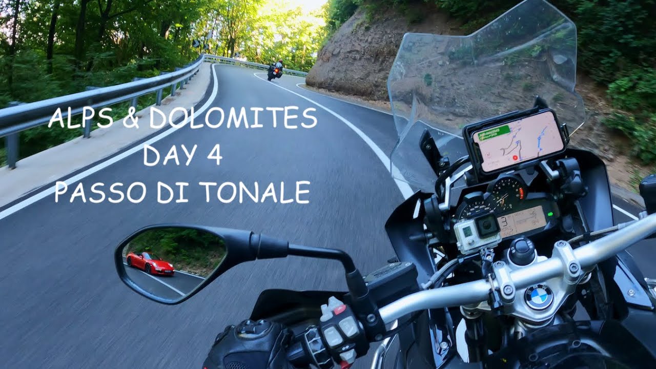 Road to Alps & Dolomites Day 4 - 🇮🇹 Passo di Tonale | Motorcycle adventure | BMW GS 1200