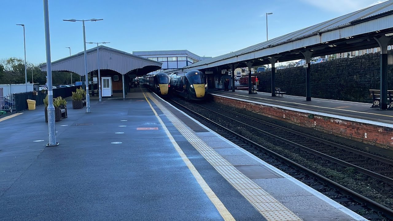 Great Western Railway Trains at Truro on October 30th 2021