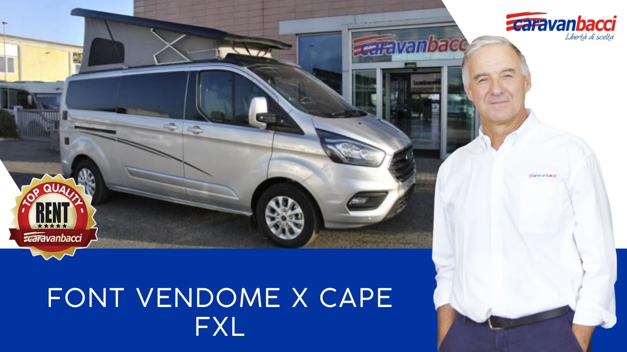 Presentazione Urban Veichle Font Vendome Xcape FXL | Nuovo Ford Transit Custom Nugget