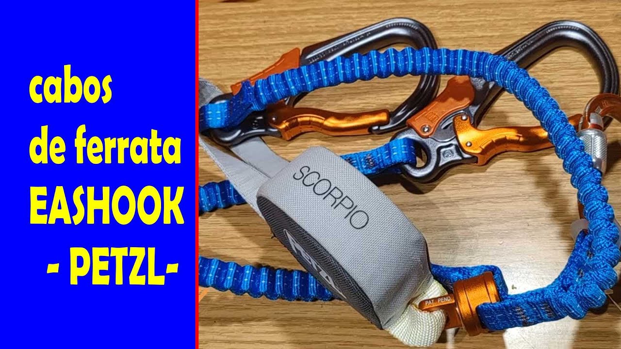 cabos de vía ferrata Scorpio Eashook - PETZL