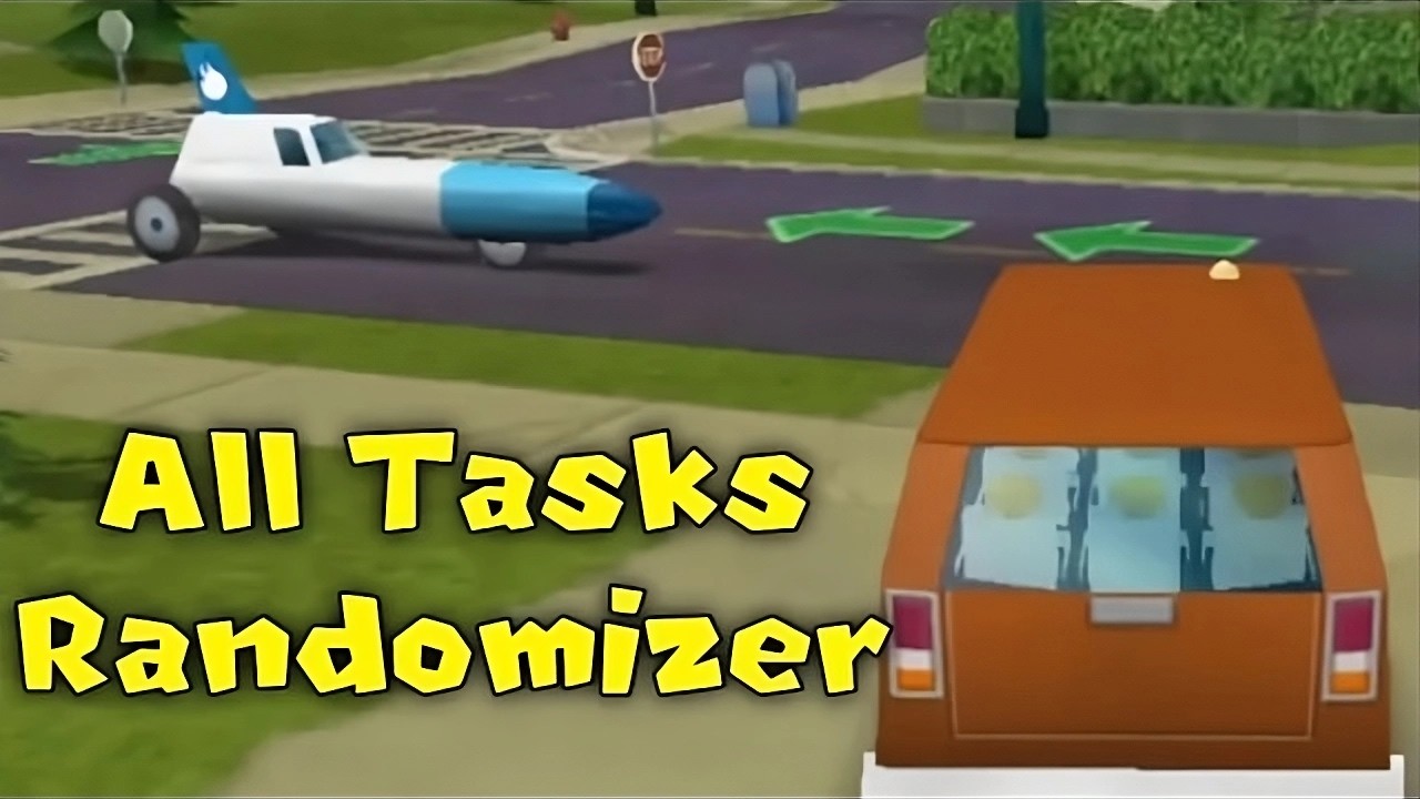 The Simpsons Hit And Run All Tasks Randomizer In 2:30:20
