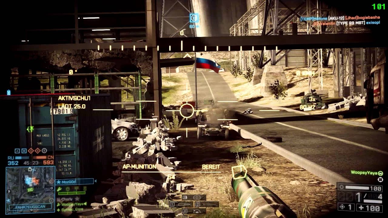 Battlefield 4 Panzer Tutorial (Teil 3): Bestes MG und STAFF Shell