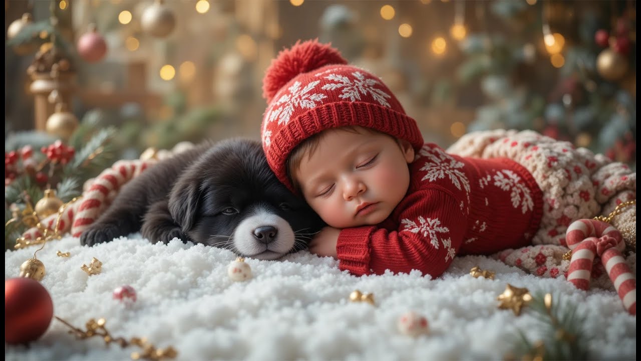 Winter Cuddle Dream ❄️ Gentle 3 Hours Baby Lullaby for Sweet Sleep 