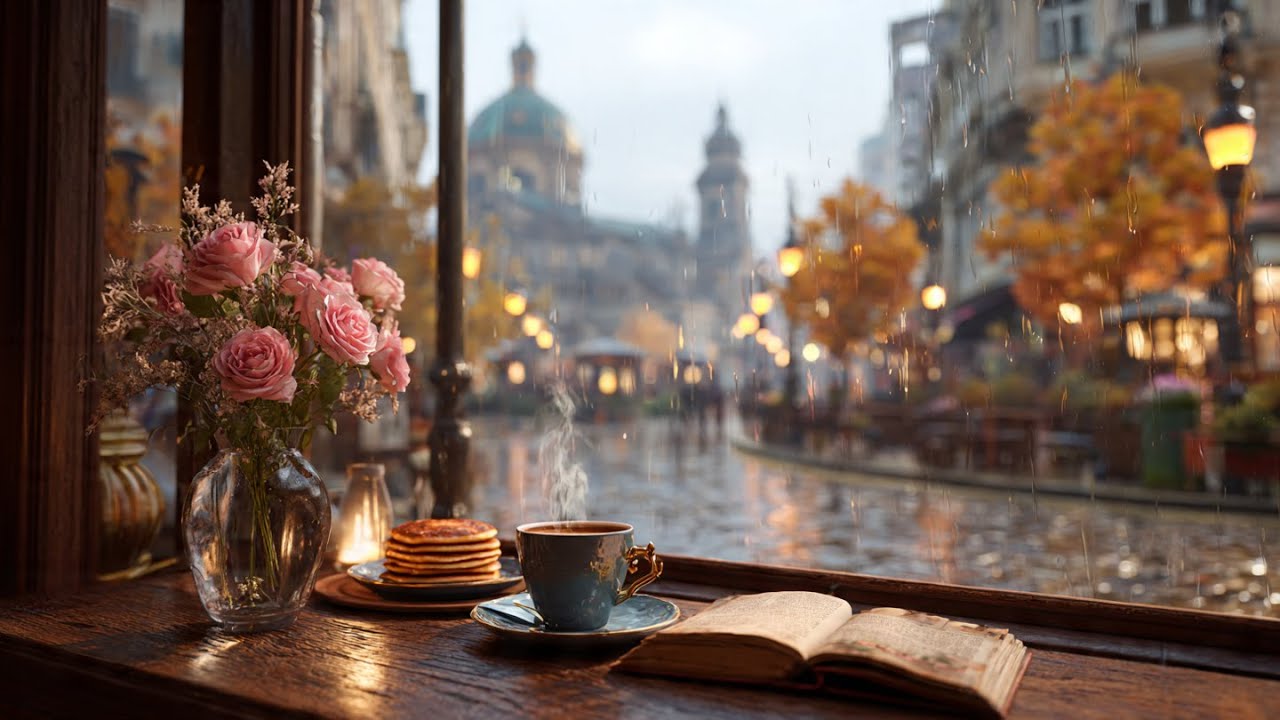 Best Relaxing Jazz Cafe Music Mix for Study & Work (Live Stream)