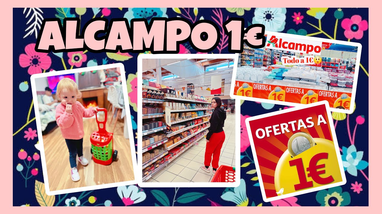 COMIENZA LA CAMPAÑA DE 1€ EN ALCAMPO! HACEMOS LA COMPRA 🛒