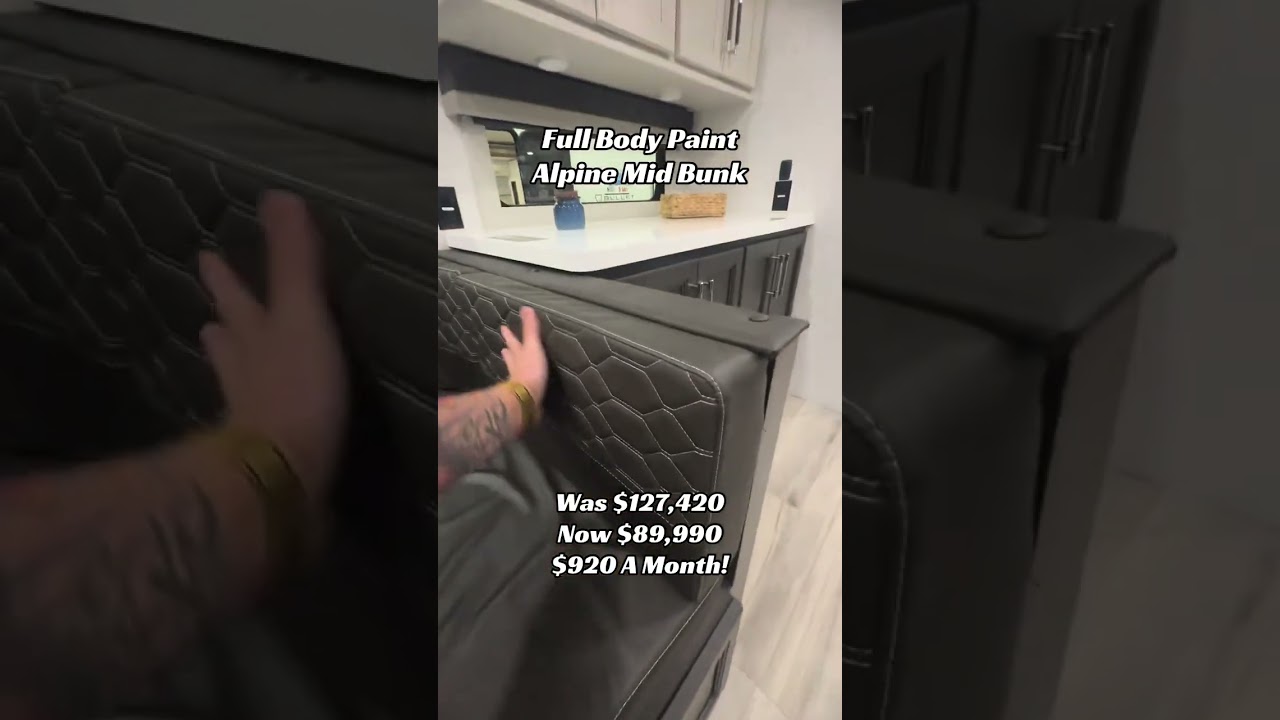 Alpine avalanche luxury fifth wheel