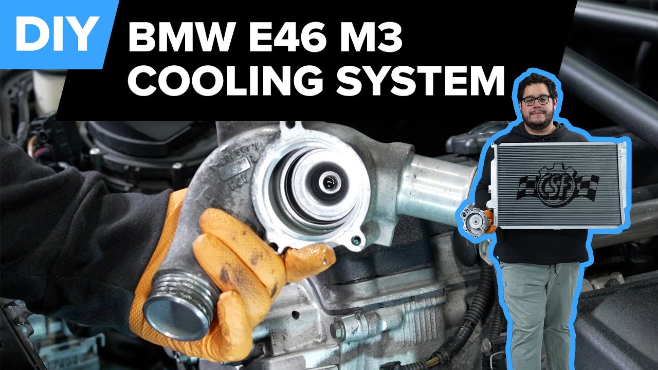 BMW S54 Cooling System Overhaul DIY (2001-2006 BMW E46 M3 Water Pump & Radiator Replacement)