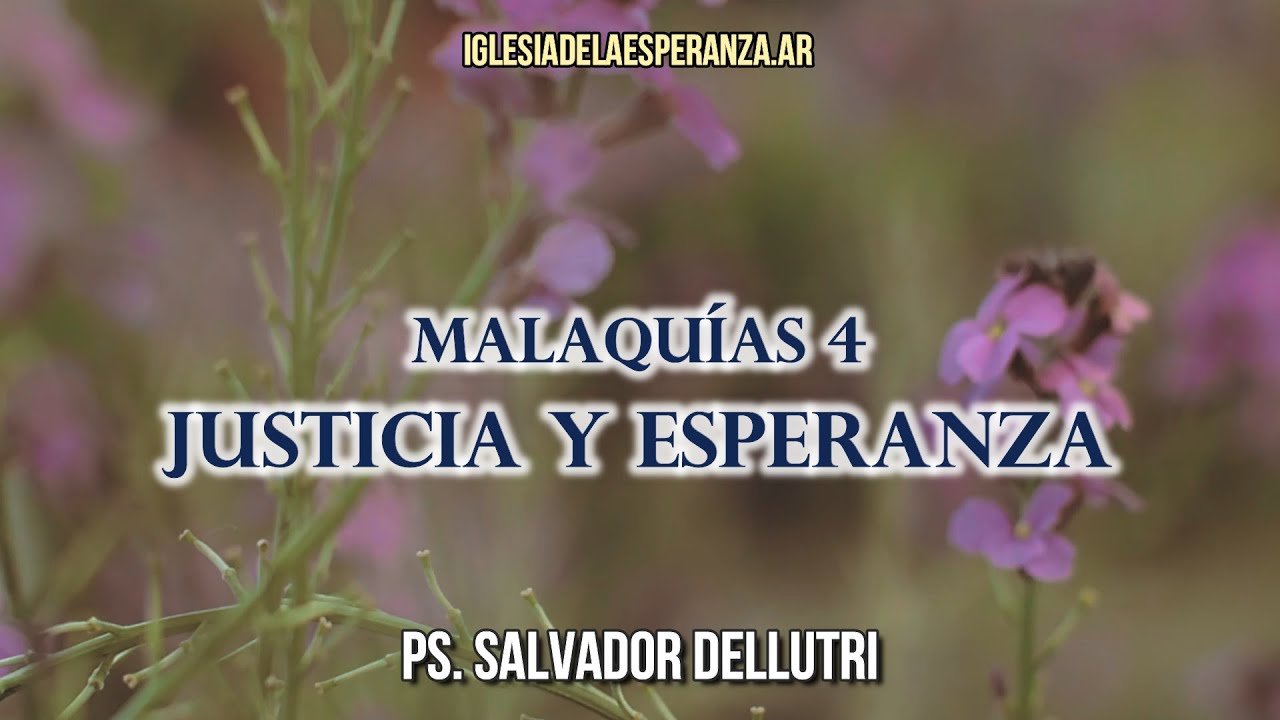 Malaquías | Justicia y esperanza