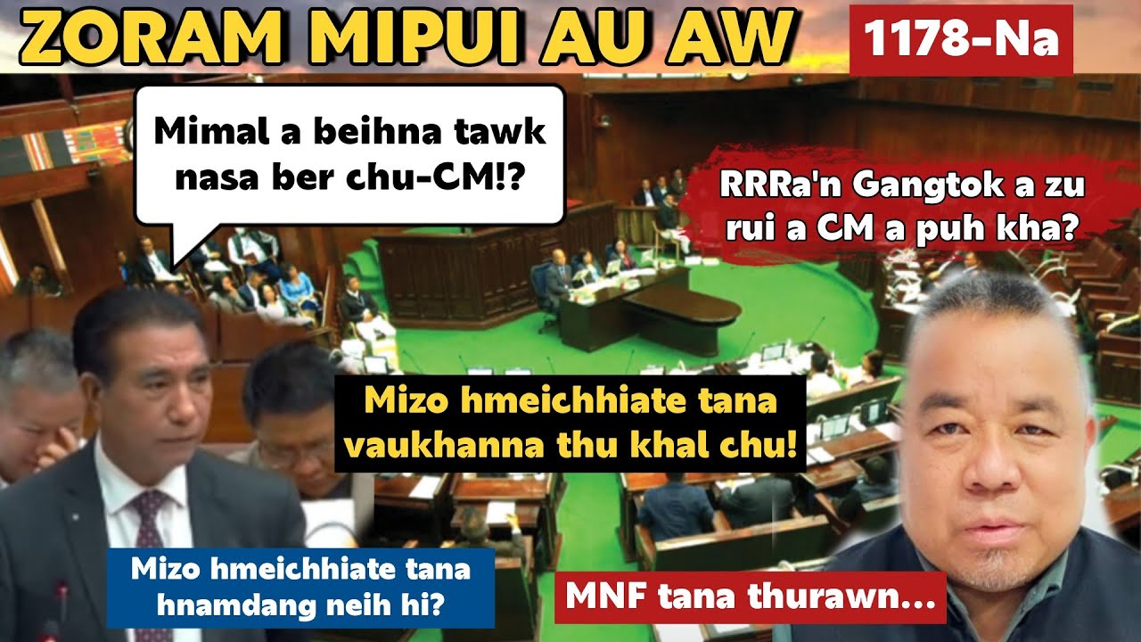 Zoram Mipui Au Aw 1178-Na| Hei zet chuh a pui turu ê! 5th March,2026