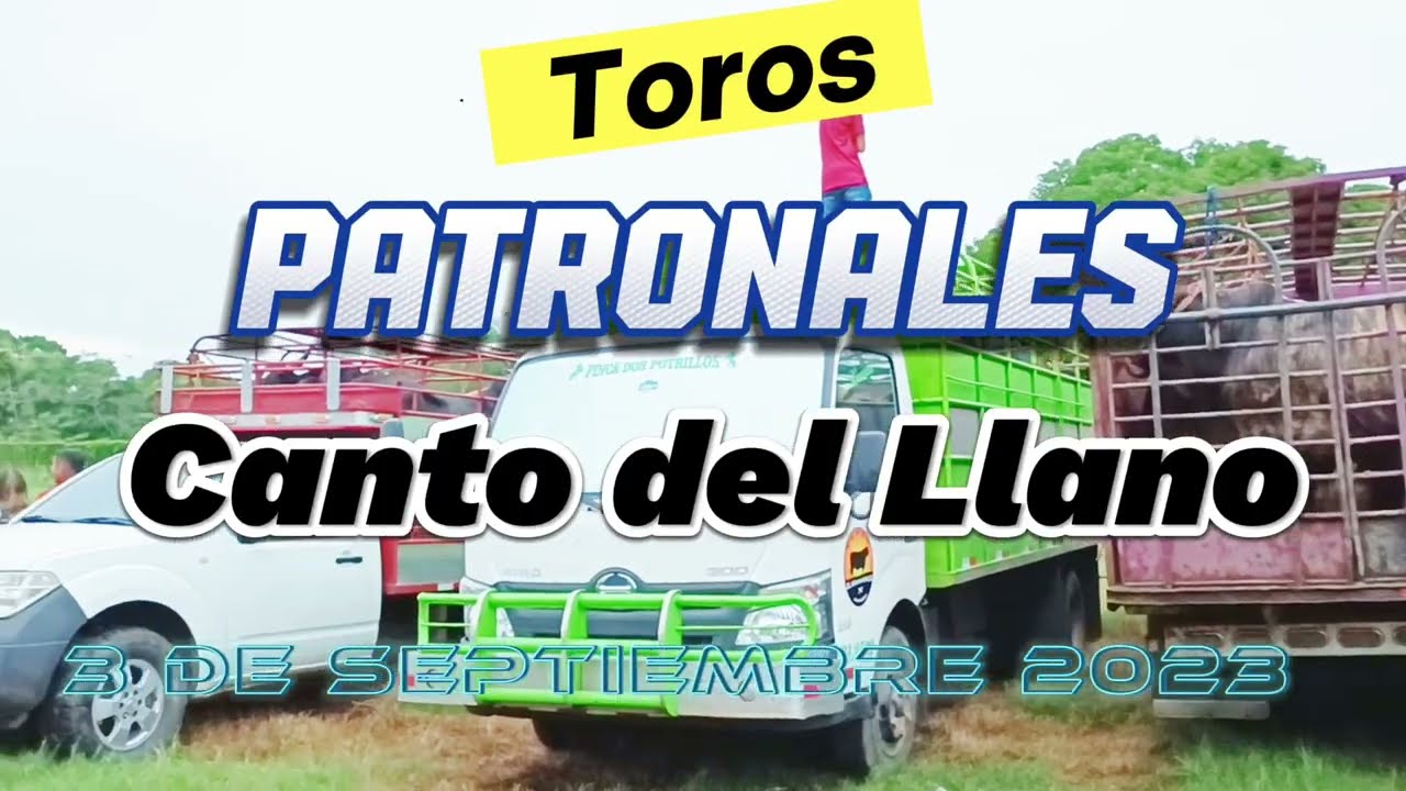 Toros en Patronales de Canto del Llano 3 de septiembre 2023