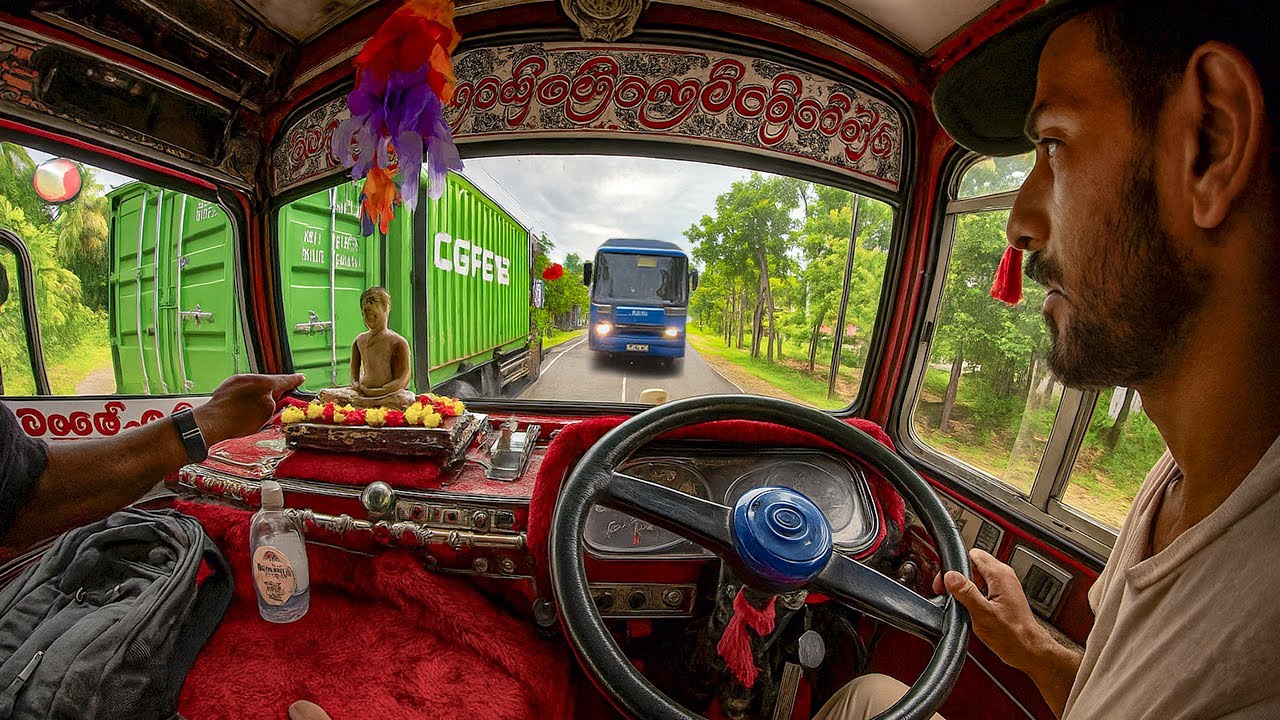 HIGHSPEED & EXTREMELY AGGRESSIVE Bus Driving Most Narrow Road