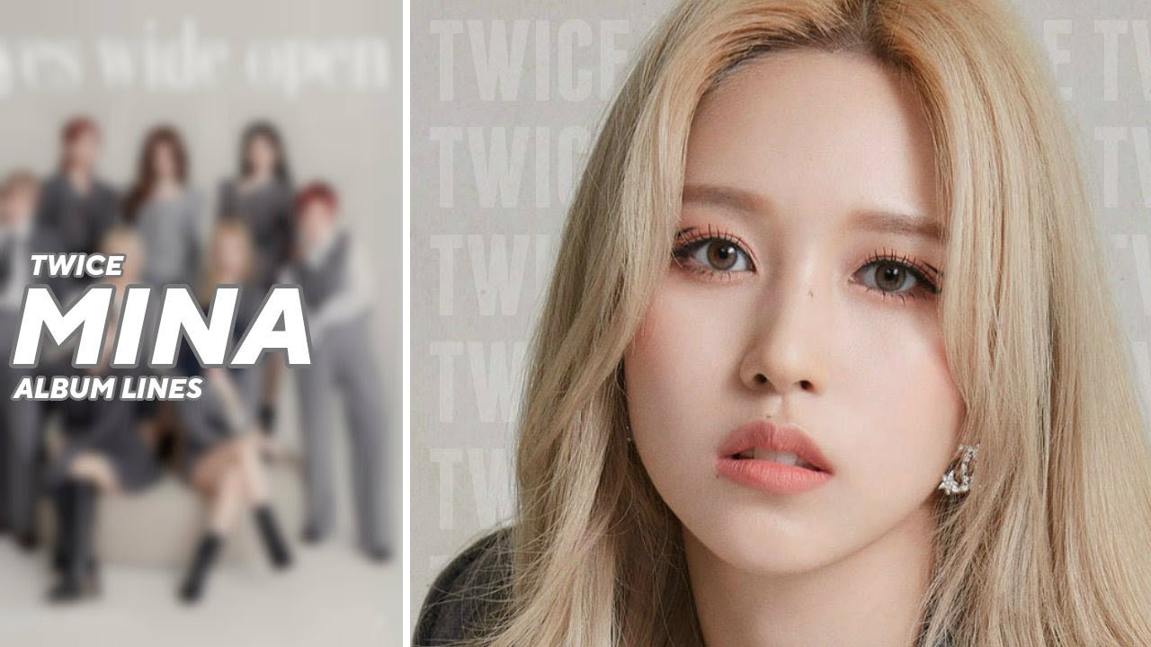 TWICE — MINA • Eyes Wide Open | Album Lines