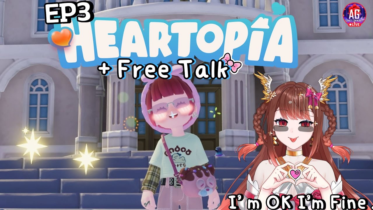 [🔴 Heartopia + TALK  ] | แย่จัง... มันคล้ายว่าฉันยังไม่ได้นอน | Alizabyleth 🎀⏳ #aggc  #vtuberth