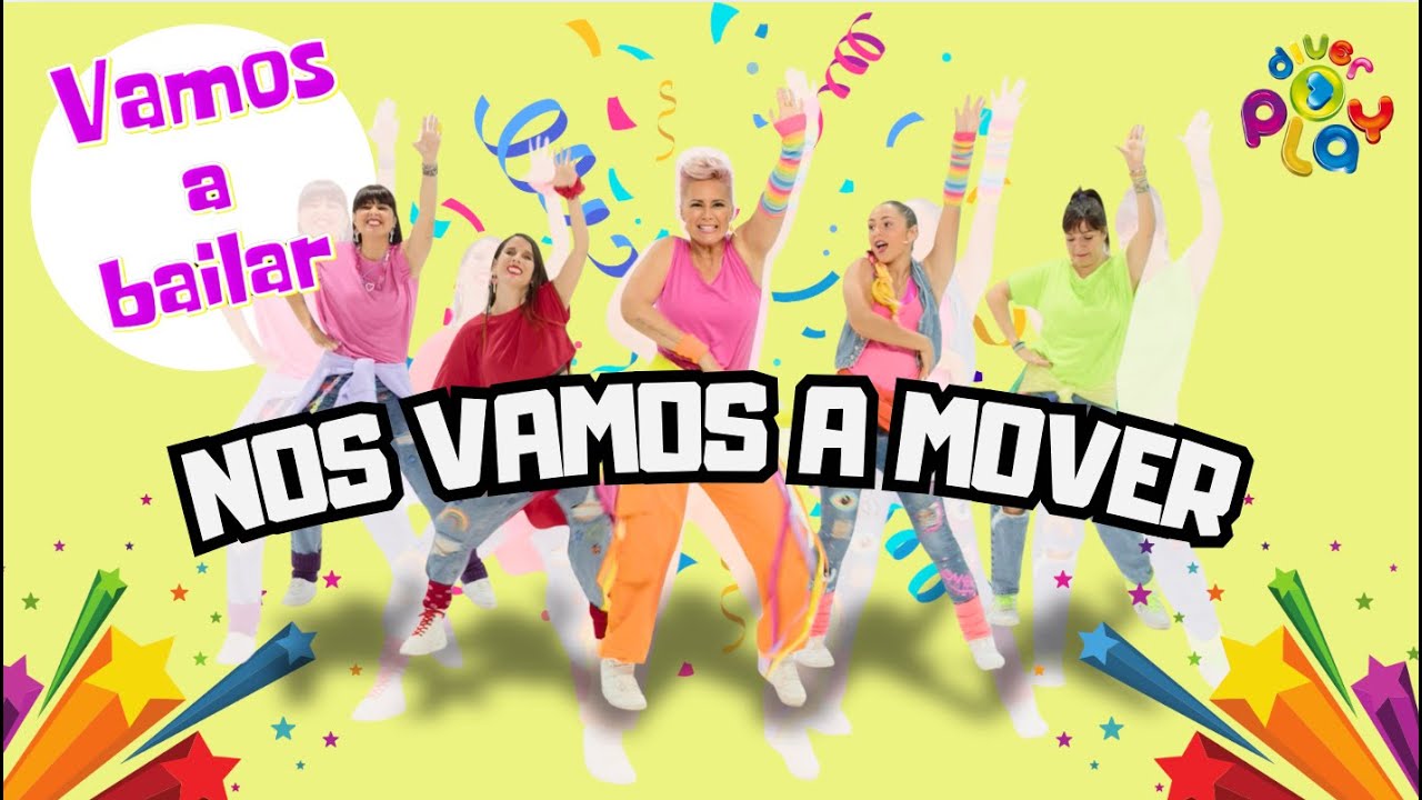 💃Aprende a Bailar NOS VAMOS A MOVER💃 | Coreografía Fácil para Niños | Diverplay Baila Coreokids