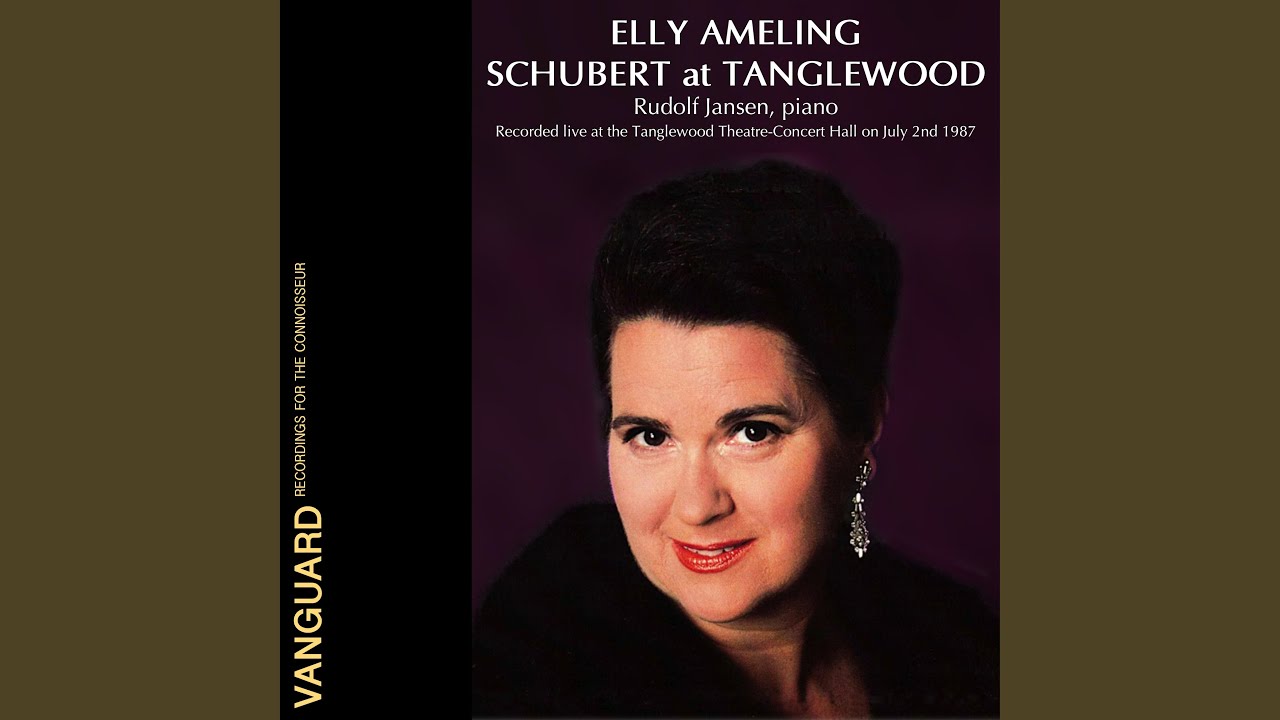 An die Entfernte, D. 765 (Live at Tanglewood Theatre-Concert Hall, Lenox, MA, 7/2/1987)