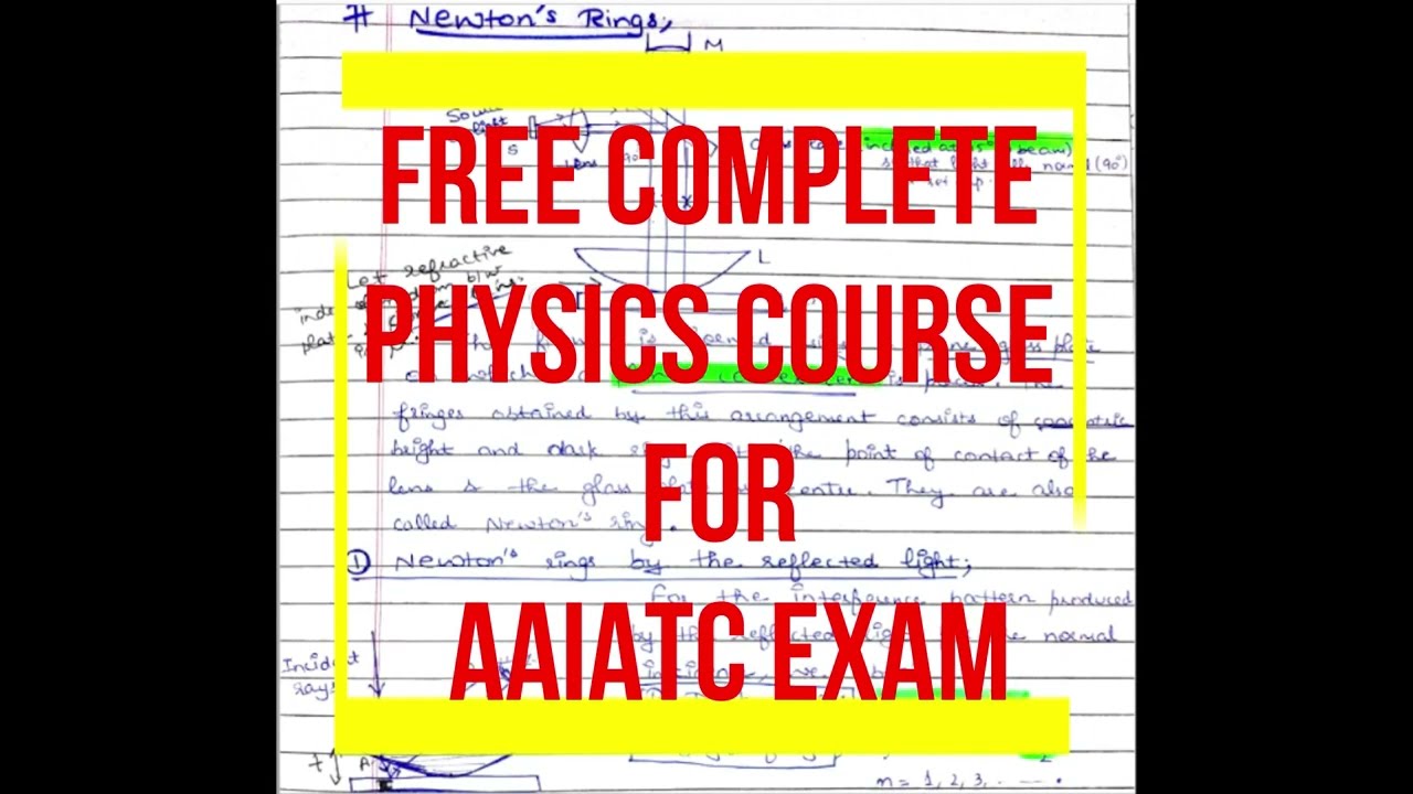 AAIATC Physics Free Course | The Physics Vigyan #atc #atcphysics