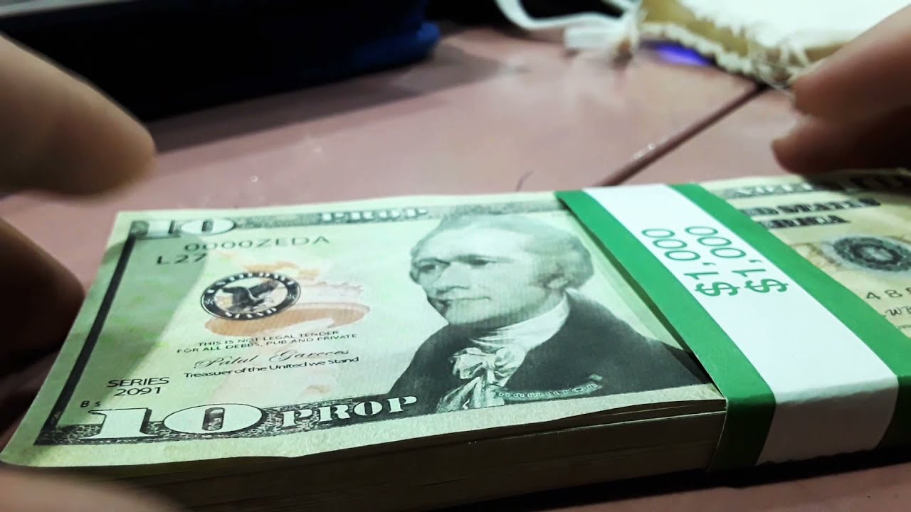 satisfying sound of prop money