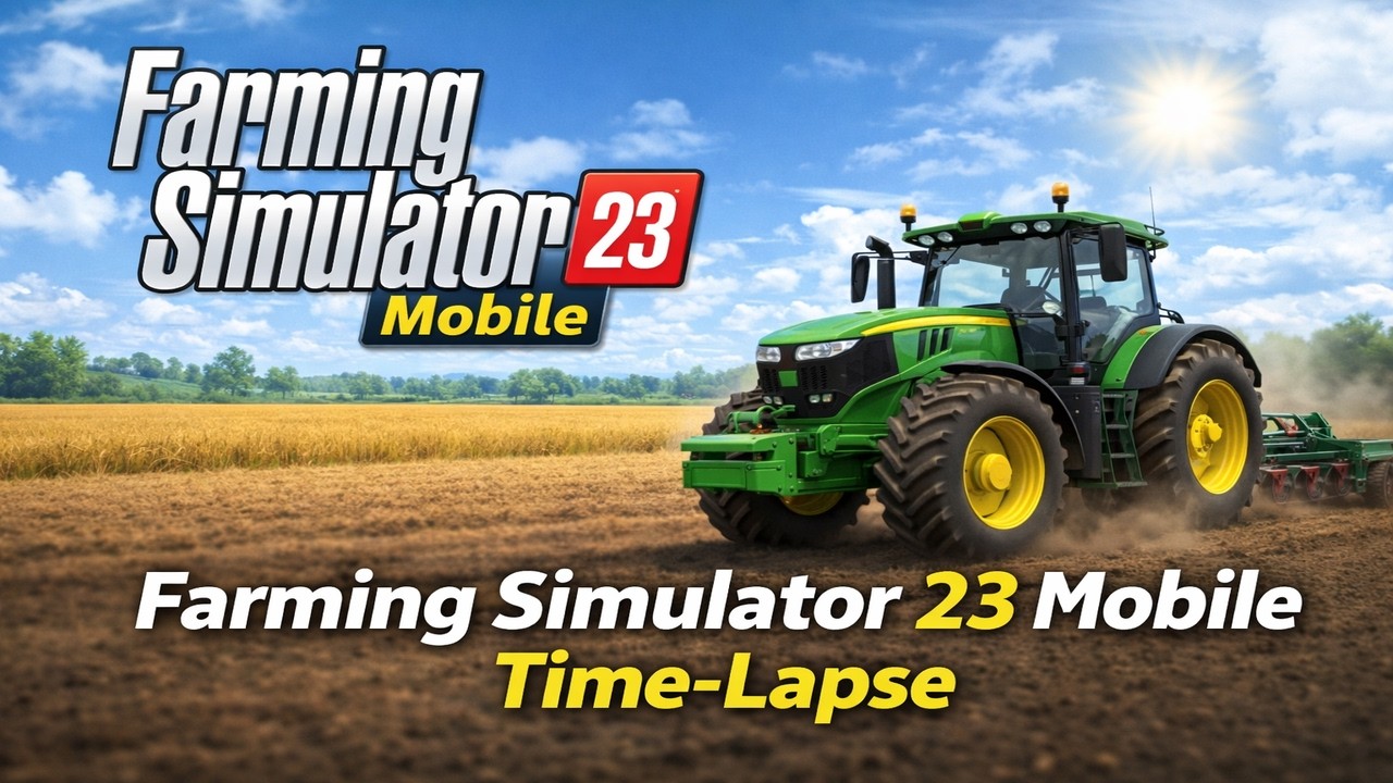 Farming Simulator 23 Mobile Time-Lapse