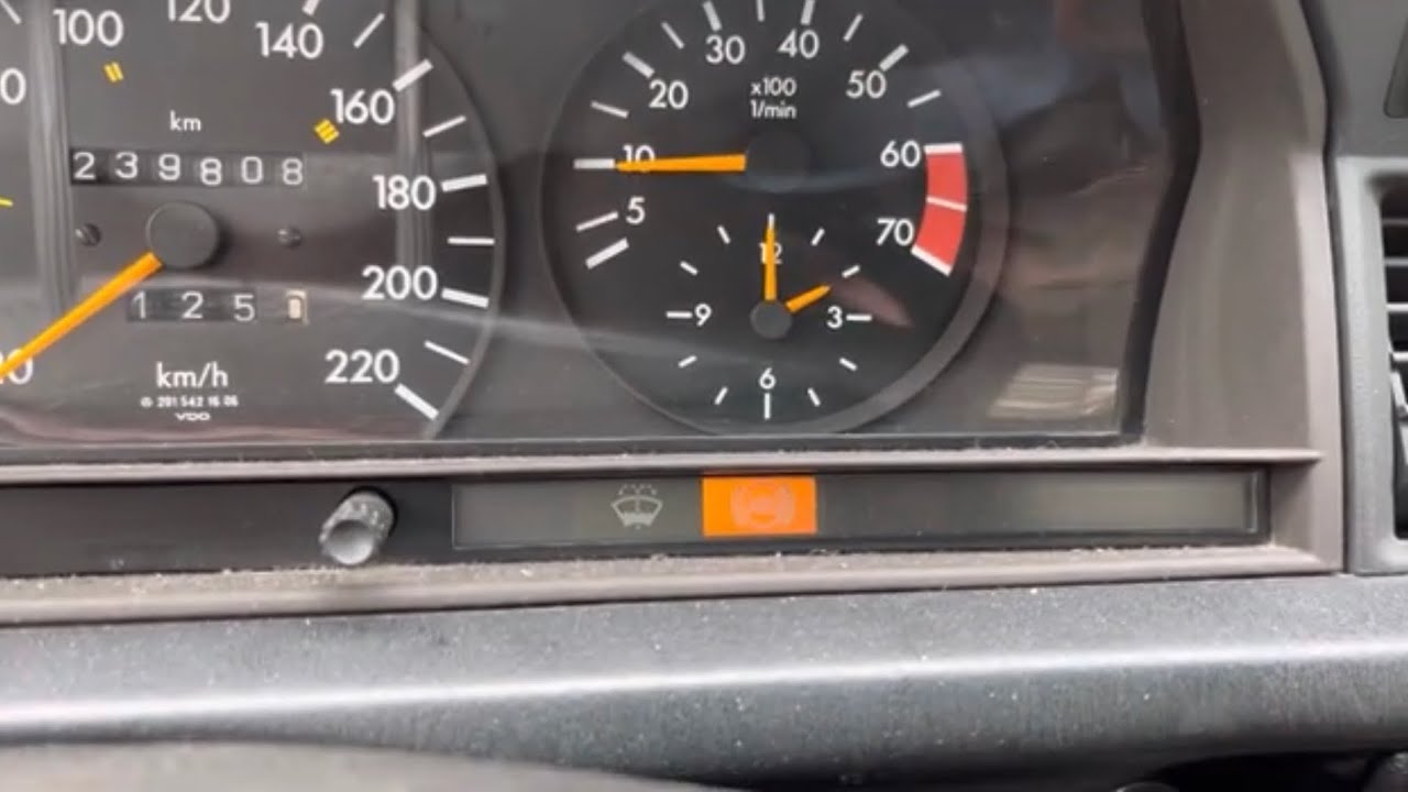 Mercedes W201 190E, W124 ABS problem.