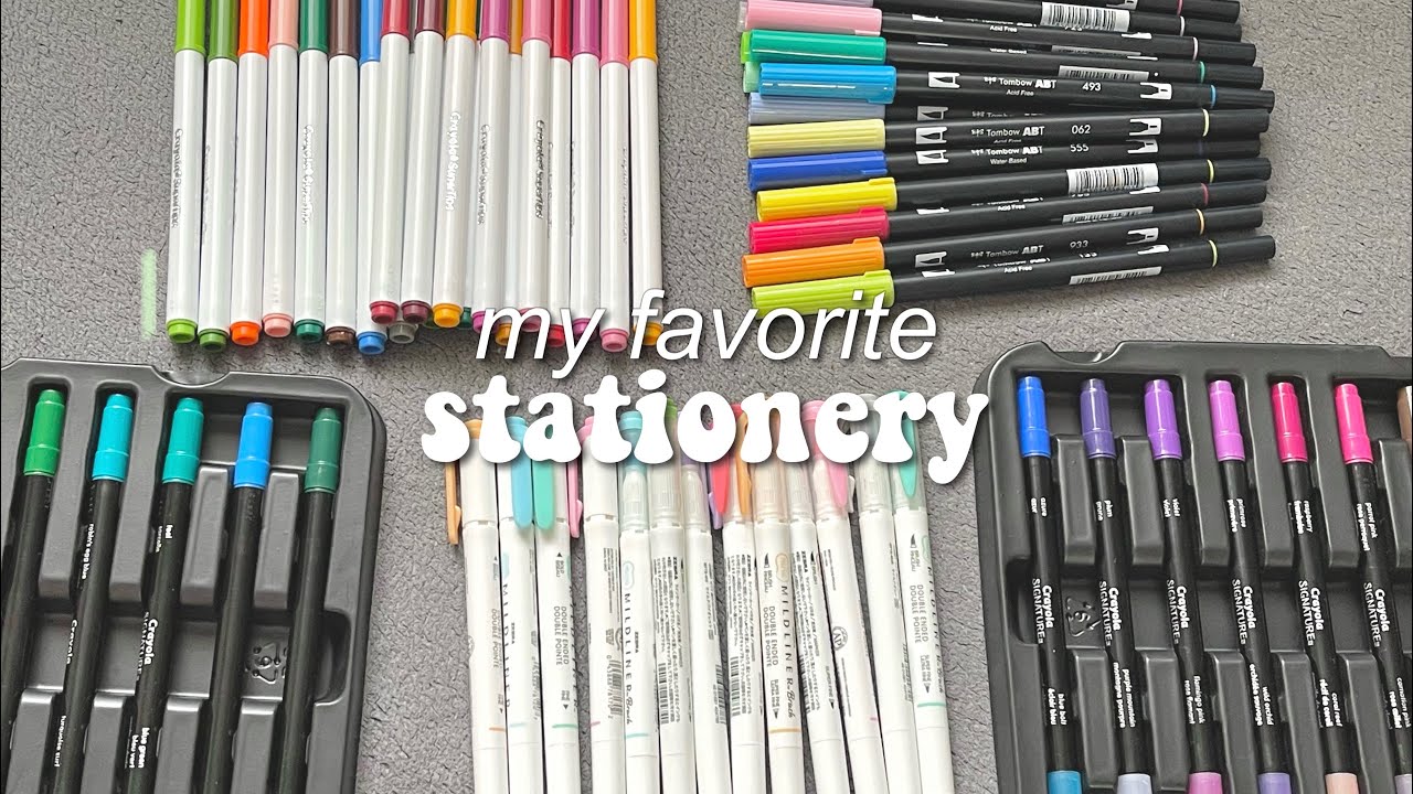 my favorite stationery 2022