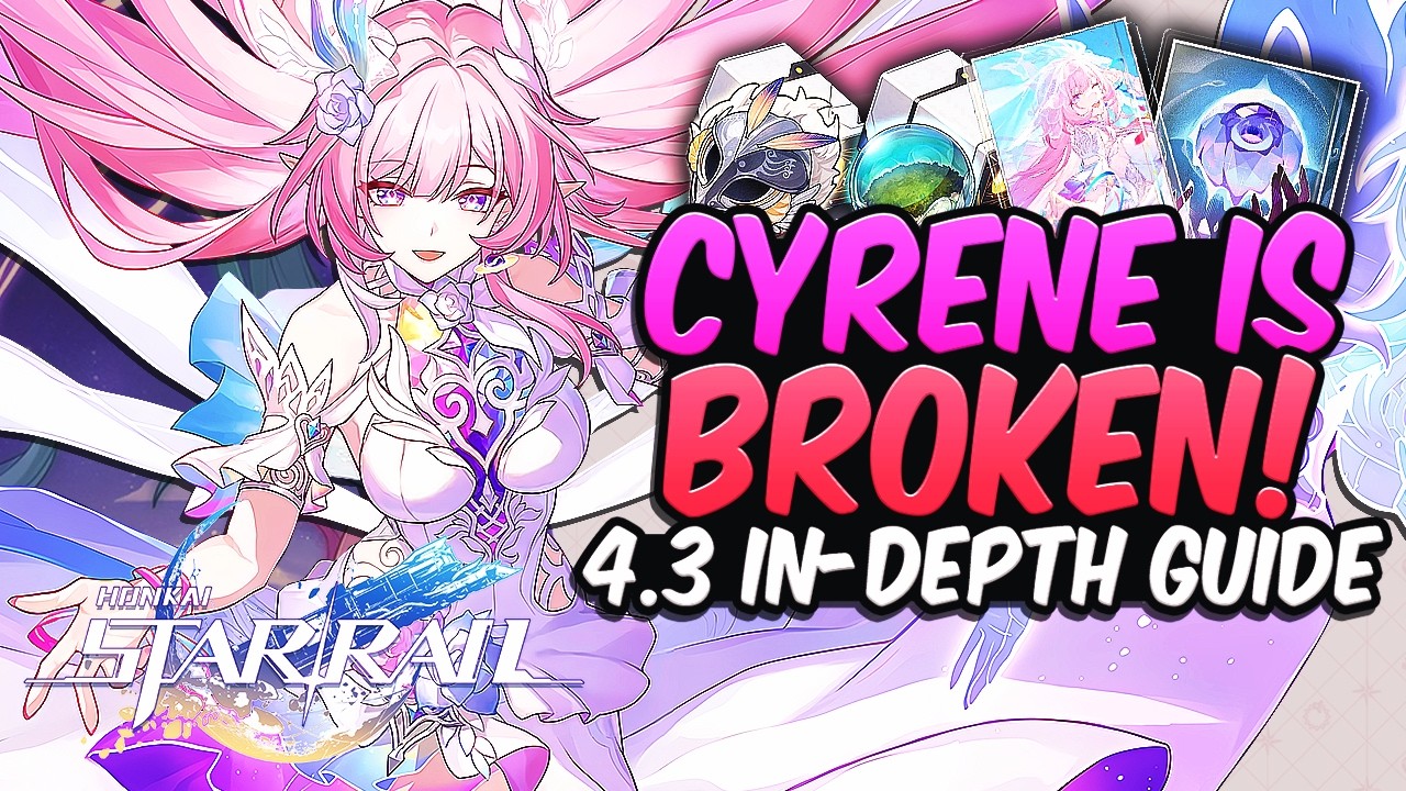 *4.3 UPDATED* Cyrene Guide! | Best Lightcones, Relics & Teams | Honkai: Star Rail