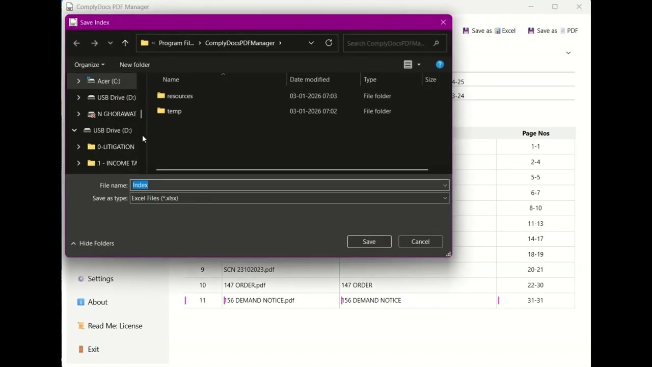DEMO: ComplyDocs PDF Manager - FREE .exe Download