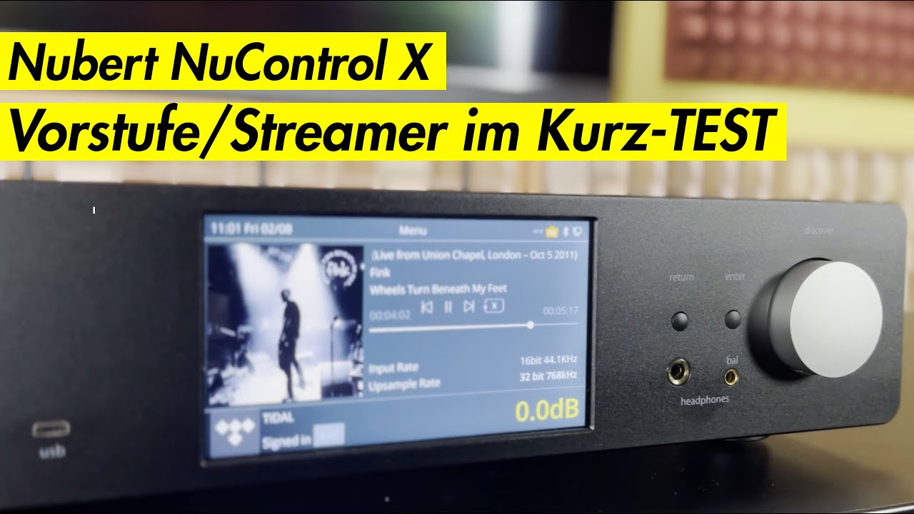 Vorstellung: Nubert nuControl X - Vorverst&auml;rker, DAC und Streamer im Test