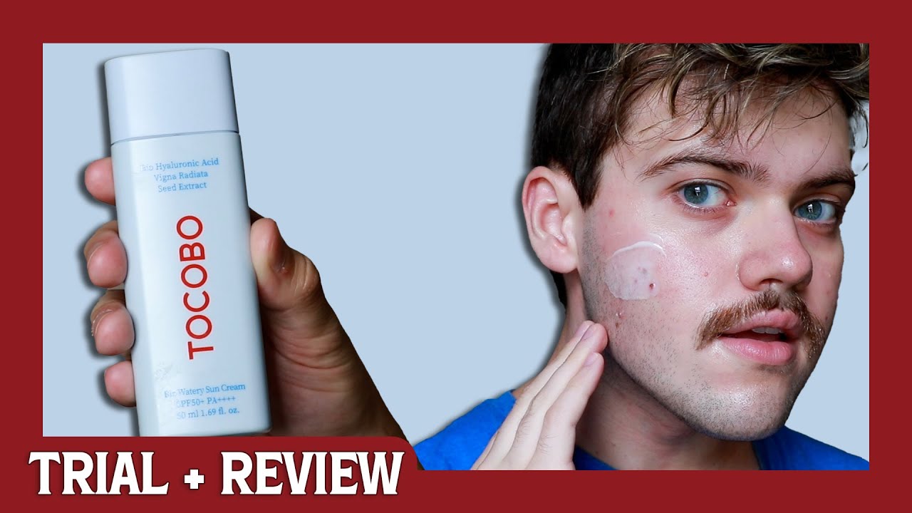 tocobo bio watery sun cream SPF 50 | trial + review