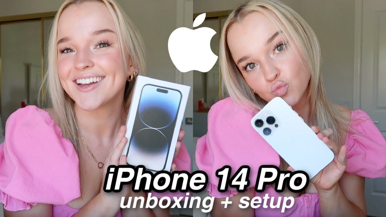 Распаковка и настройка iPhone 14 Pro