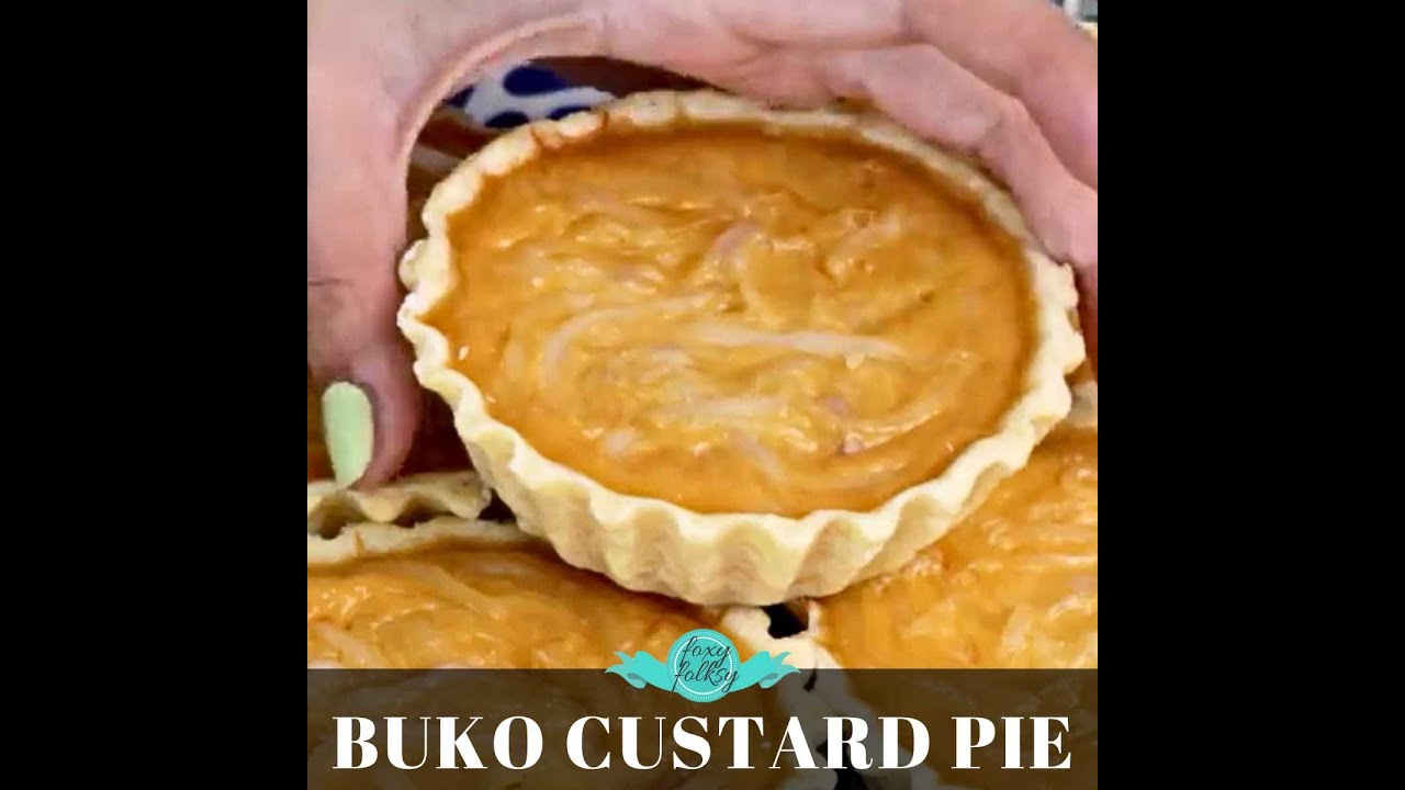 Buko Custard Pie Recipe | Creamy Filipino Coconut Dessert That Melts in Your Mouth!