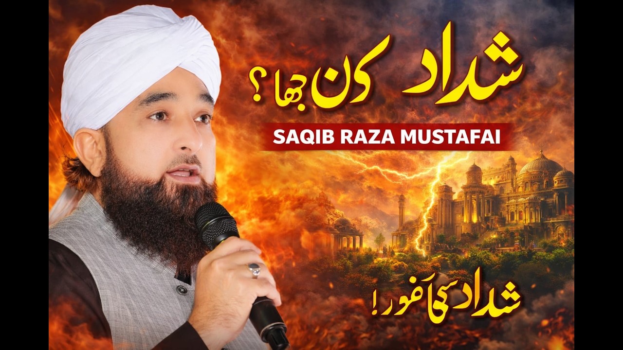 Shaddad Kon Tha? | Jannat Banane Wala Badshah Ka Khaufnaak Anjaam | Saqib Raza Mustafai Bayan