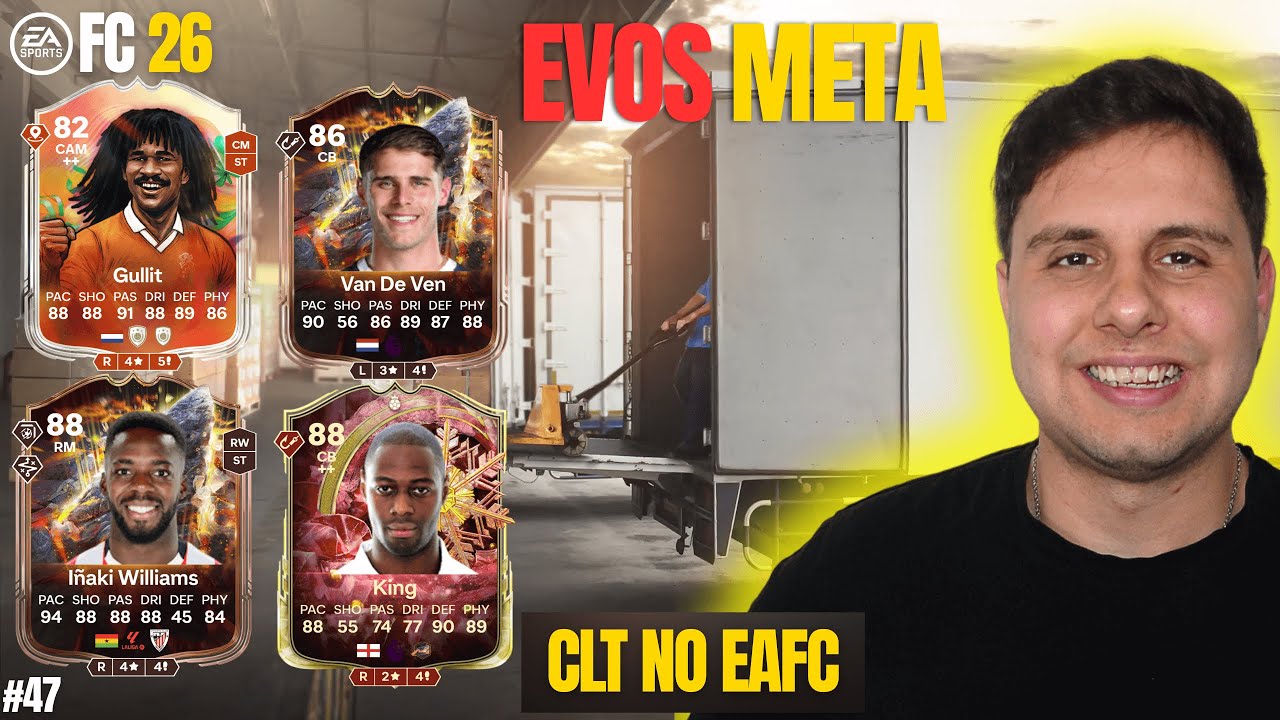 FIZEMOS UM CAMINHÃO DE EVOS PARA A WL ! CLT NO EAFC - EAFC26