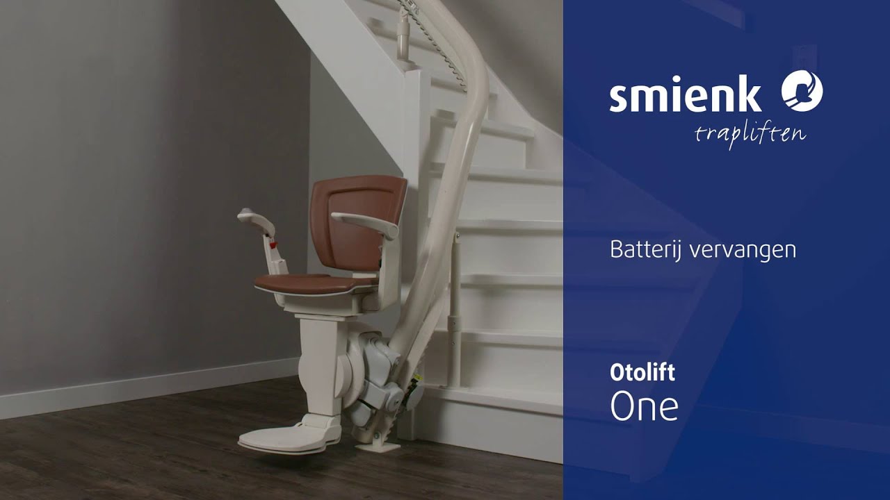 Smienk Trapliften - Otolift One batterij vervangen
