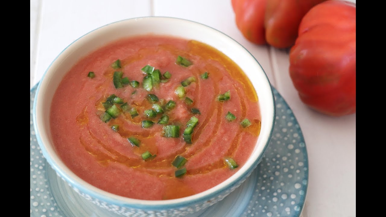 COMO HACER GAZPACHO FÁCIL Y RÁPIDO | Episodio 103