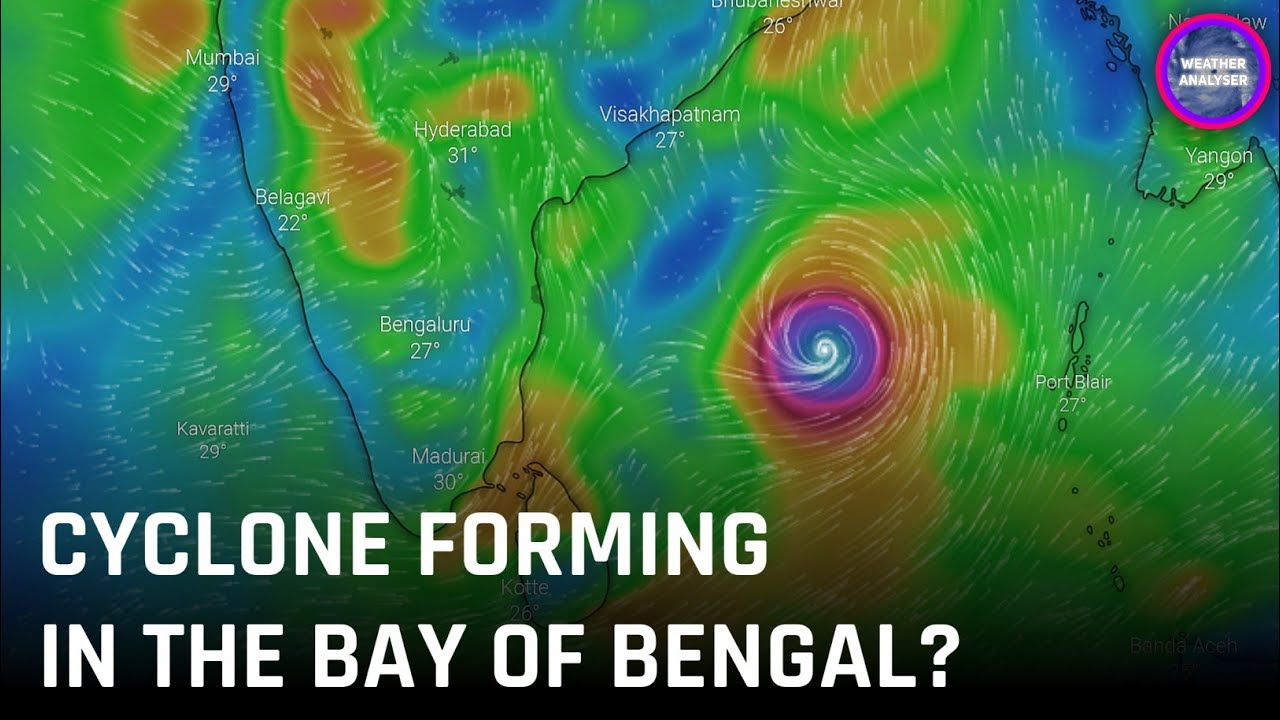 Cyclone Forming In The Bay Of Bengal?
