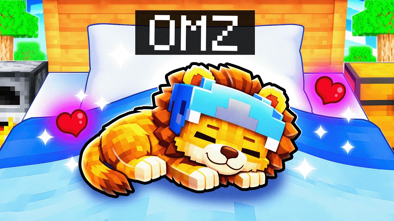 Omz is a LION in Minecraft!